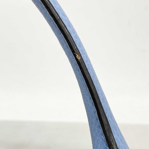 Gucci Interlocking G Handbag 449651 Leather Blue Champagne 2-Way Bag for Women - Picture 9 of 14